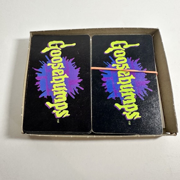 Goosebumps Cool Ghoul Action Card Game 1996 Parker Bros #40741 081125WT Vintage - Picture 2 of 6